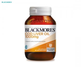 Blackmores 澳佳宝 鳕鱼肝油胶囊1000mg 80粒